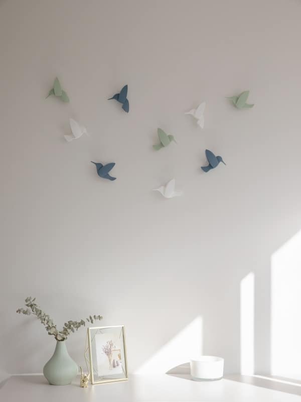Hummingbird σετ 9 διακοσμητικά τοίχου της Umbra