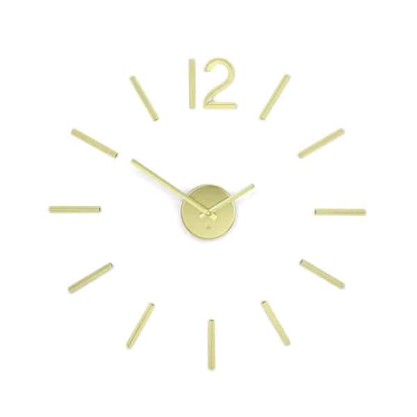 Umbra blink χρυσό ρολοϊ τοίχου αλουμινίου 100εκ.1013169-104