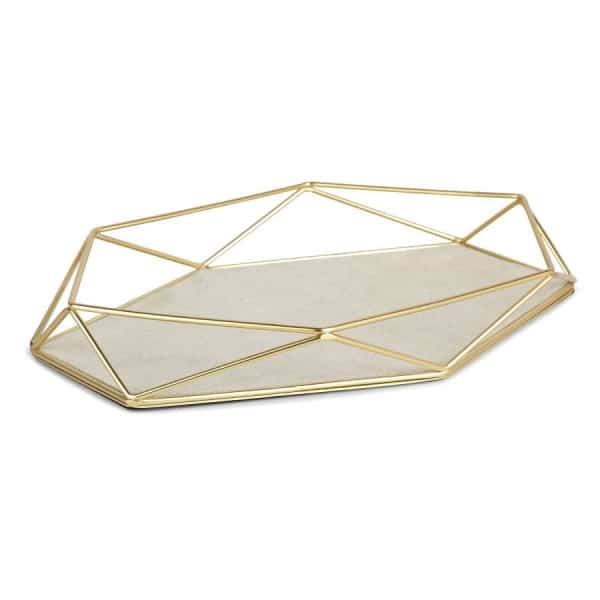 Μεταλλική μπιζουτιέρα κοσμημάτων prisma tray Umbra
