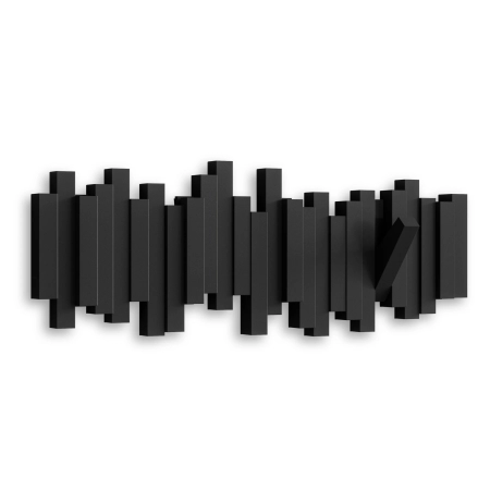 Umbra sticks μαύρη κρεμάστρα τοίχου sales365.gr