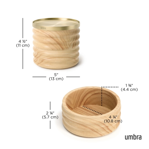 Umbra Tesora nat ξύλινη μπιζουτιέρα κοσμηματοθήκη,1021398-1291