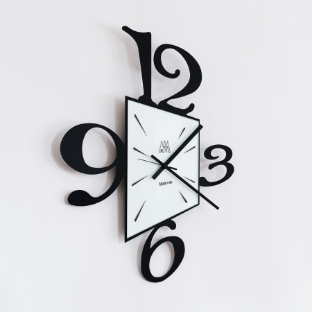 Arti e Mestieri Perspective ρολόι τοίχου μέταλλο/γυαλί sales365.gr