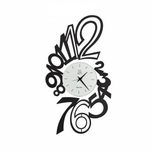Arti e Mestieri Edy ρολόι τοίχου μέταλλο γυαλί 53Χ30εκ.2800C71