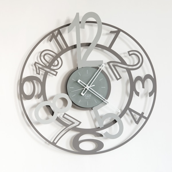 Arti e Mestieri Orione ρολόι τοίχου μέταλλο και γυαλί 60εκ.282447