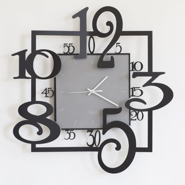 Arti e Mestieri Ammos ρολόι τοίχου μέταλλο/γυαλί 50Χ52εκ. 290371