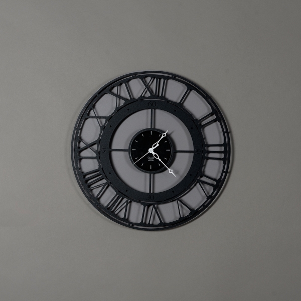 Arti e Mestieri koros 50εκ. μεταλλικό ρολόι τοίχου 310971