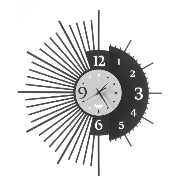 Miro bκ μεταλλικό ρολόι τοίχου 59Χ52εκ. Arti e Mestieri